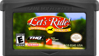 Let's Ride Sunshine Stables GameBoy Advance US box art